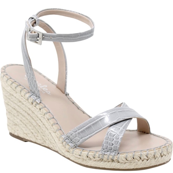 Charles David Shoes - NEW in the Box! Wedges - Silver